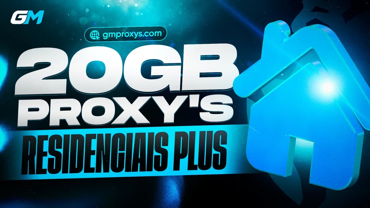 20 GBs Proxys Residenciais Plus